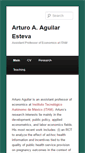 Mobile Screenshot of aguilaresteva.com